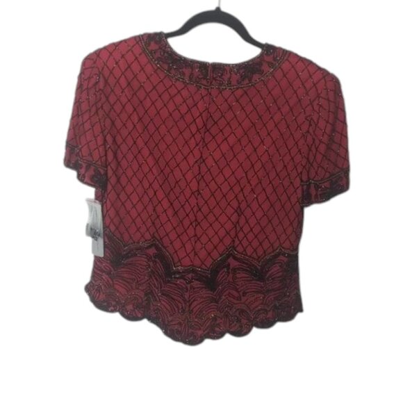 Adrianna Papell Elegant Top Size Large NWT - Picture 2 of 5